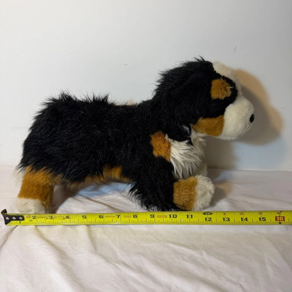Douglas Cuddle Toy Bernese Mountain Dog Plush 16 Inch Tri-Color Stuffed Animal